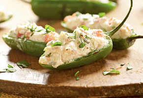 Фаршированные перцы на гриле